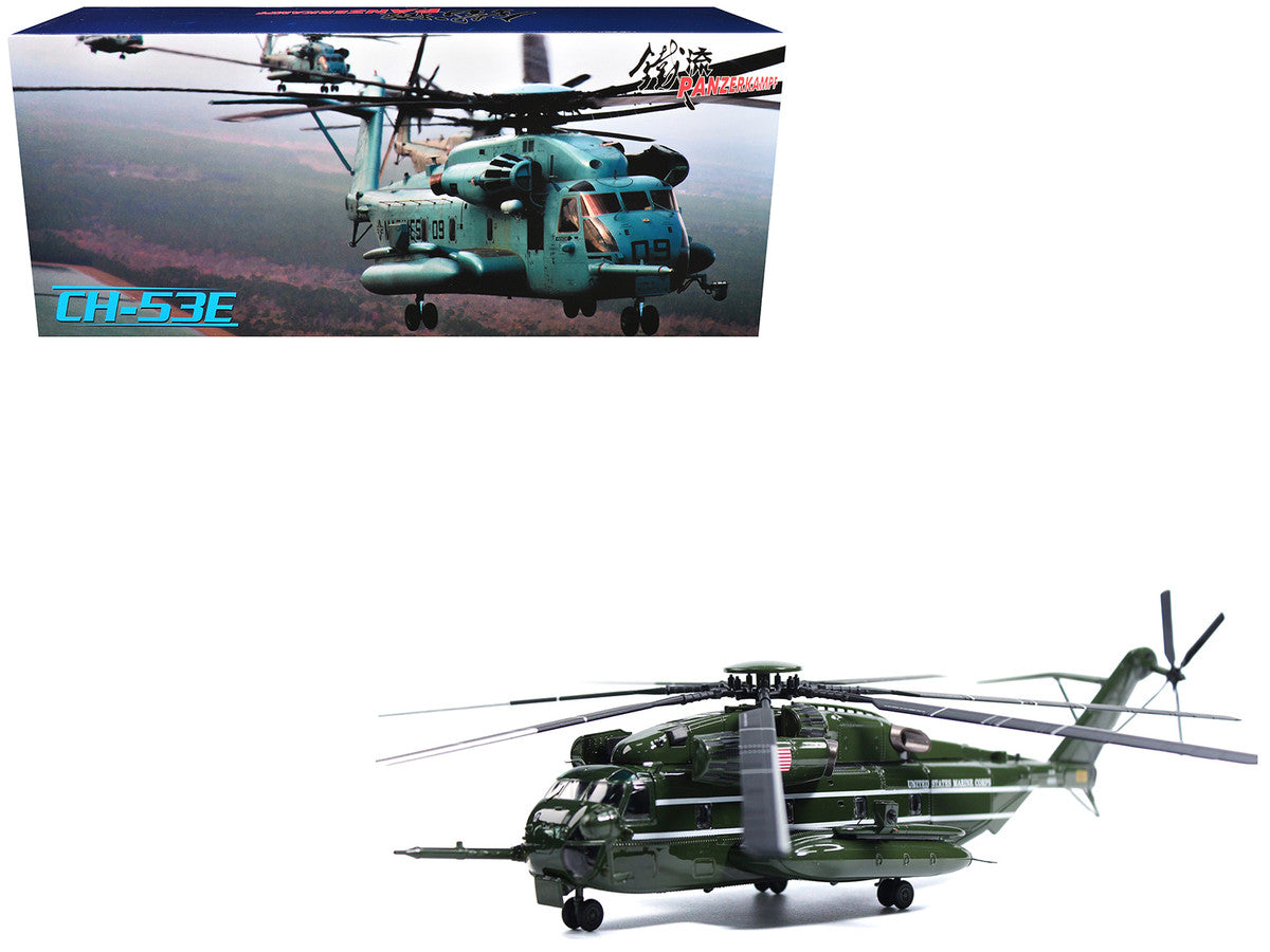 Sikorsky CH-53E Sea Stallion Helicopter #31 "HMX-1 Nighthawks MCAS Quantico VA" United States Marine Corps 1/72 Diecast Model by Panzerkampf-4