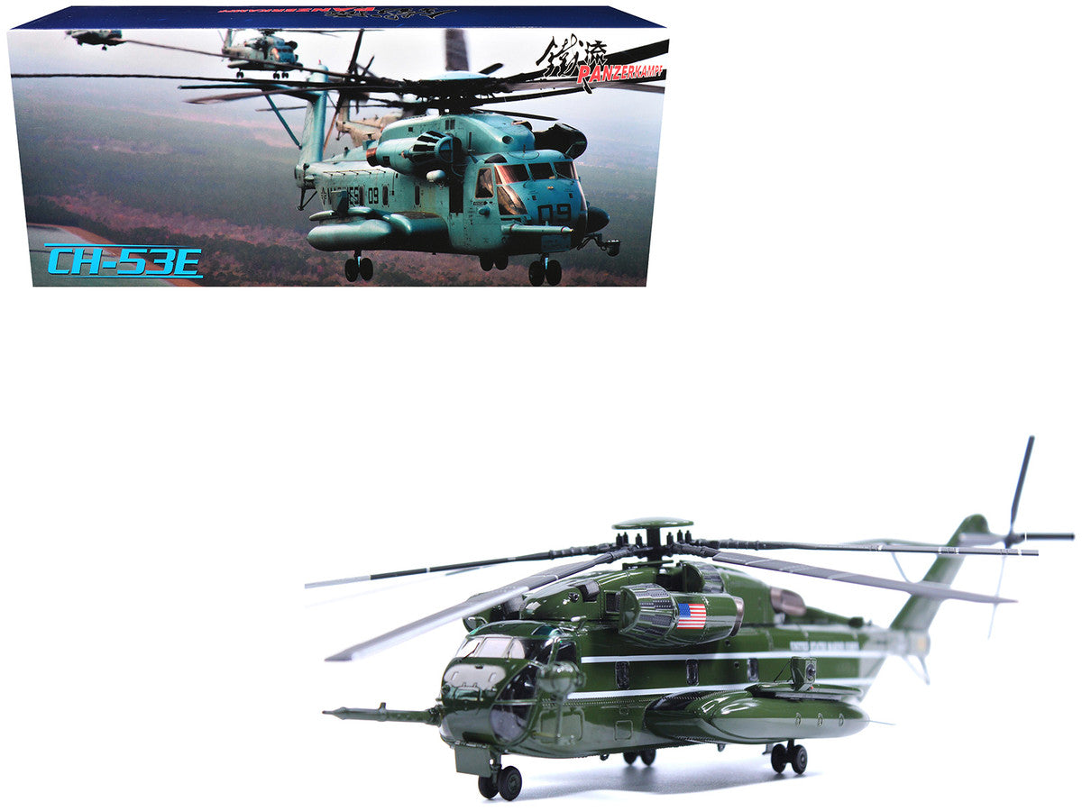 Sikorsky CH-53E Sea Stallion Helicopter #32 "HMX-1 Nighthawks MCAS Quantico VA" United States Marine Corps 1/72 Diecast Model by Panzerkampf-4