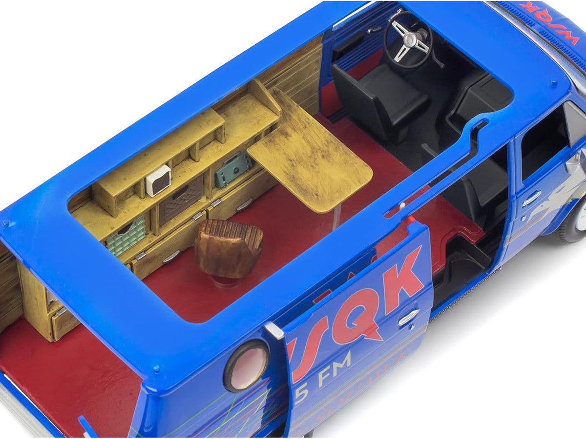 Level 3 Model Kit 1977 GMC "WSQK Squawk" Van "Stranger Things" (2016-2025) TV Series 1/25 Scale Model by Revell-4