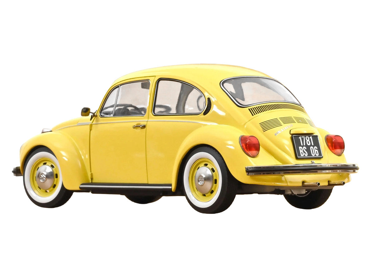 1973 Volkswagen 1303 Beetle Pastel Yellow 1/18 Diecast Model Car by Norev-2