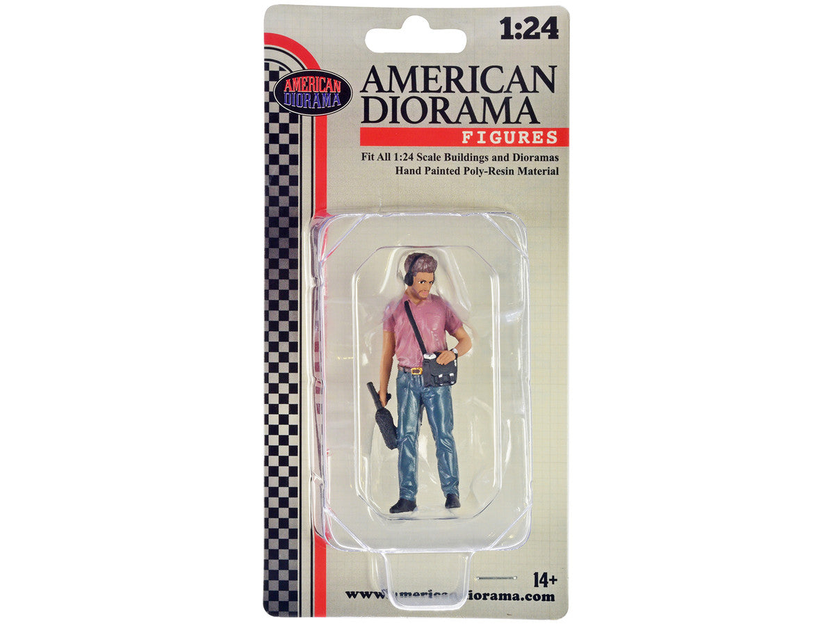 "On-Air" Figure 4 for 1/24 Scale Models by American Diorama-1