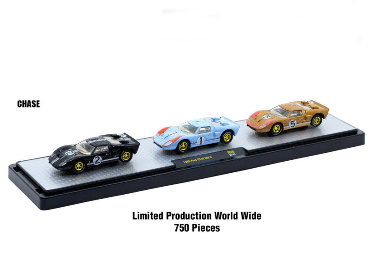Auto Haulers Set of 3 Trucks Release 98 Limited Edition to 9400 pieces Worldwide 1/64 Diecast Model by M2 Machines-2