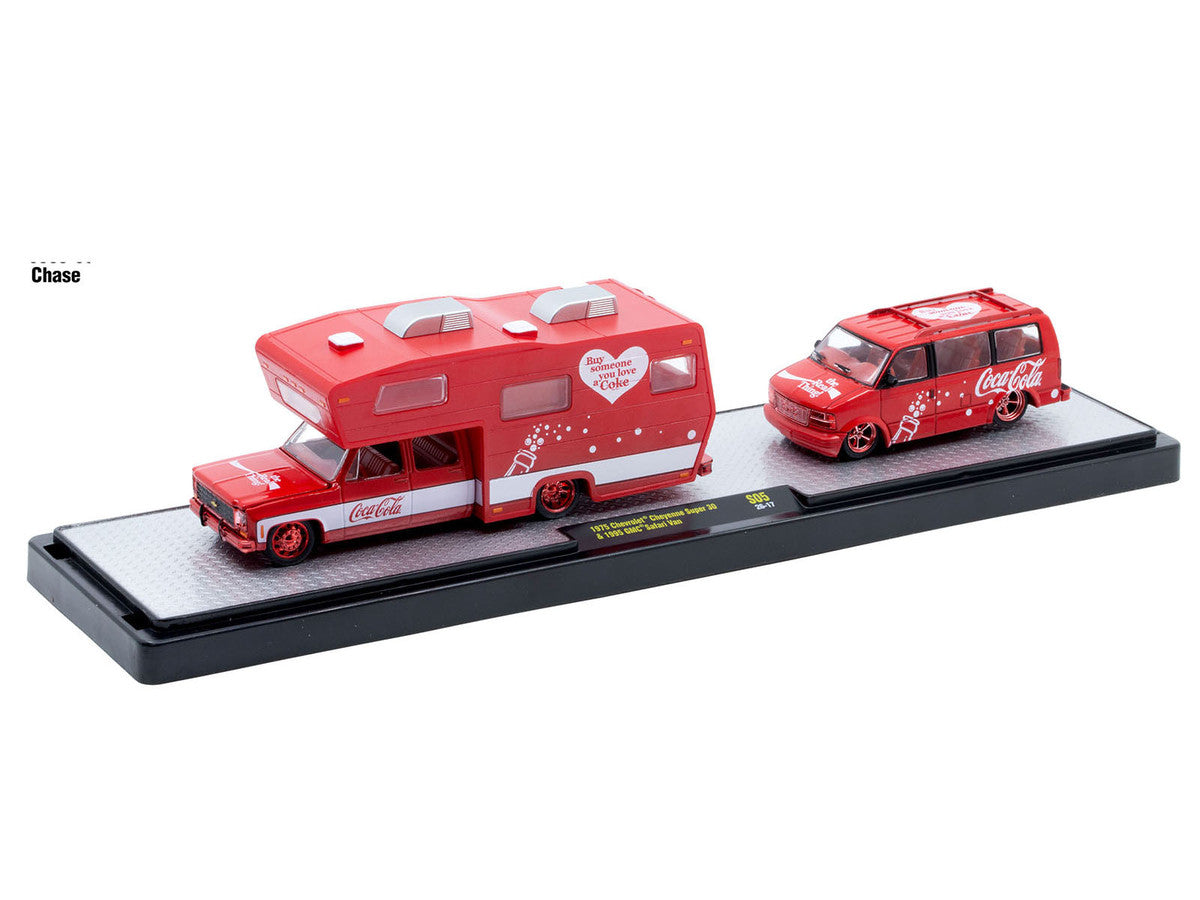 Auto Haulers "Coca-Cola" Set of 3 pieces Release S05 Limited Edition to 6000 pieces Worldwide 1/64 Diecast Models by M2 Machines-4