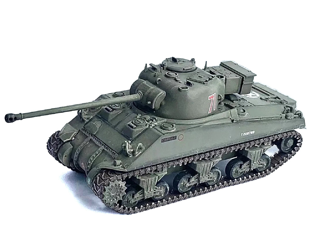 British Sherman Firefly Vc Tank #71 "13th/18th Royal Hussars Armoured Brigade Normandy France" (1944) "NEO Dragon Armor" Series 1/72 Plastic Model by Dragon Models-2