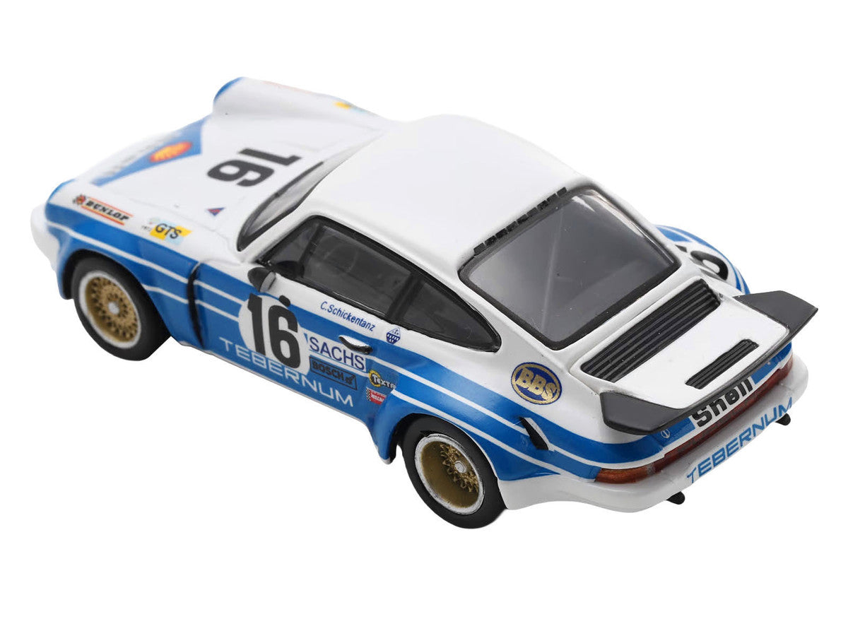 Porsche 911 Carrera RSR 3.0 #16 Clemens Schickentanz - Hartwig Bertrams "Joest Racing - Tebernum Racing" "24 Hours of Le Mans" (1975) 1/64 Model Car by Spark-4