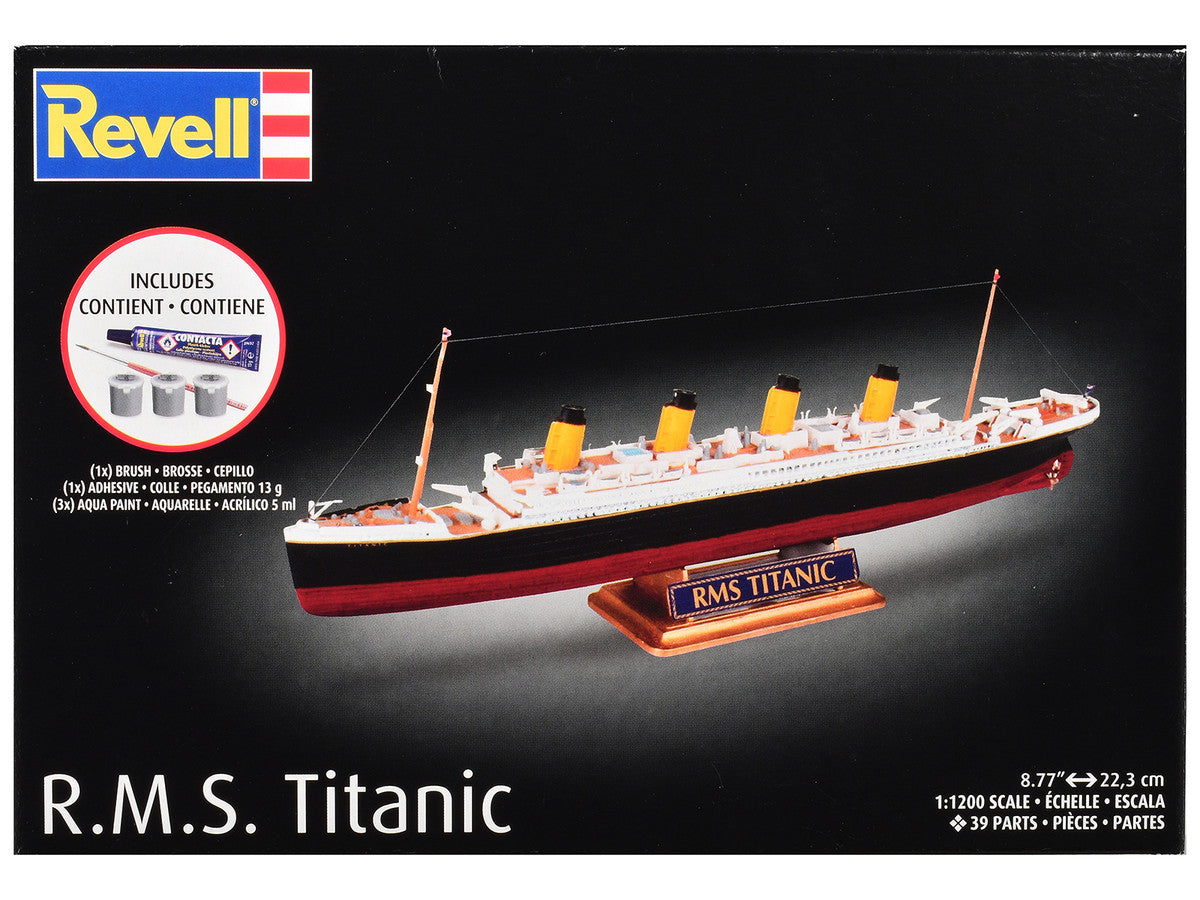 Level 4 Model Kit R.M.S. Titanic All-Included Kit 1/1200 Scale Model by Revell-4