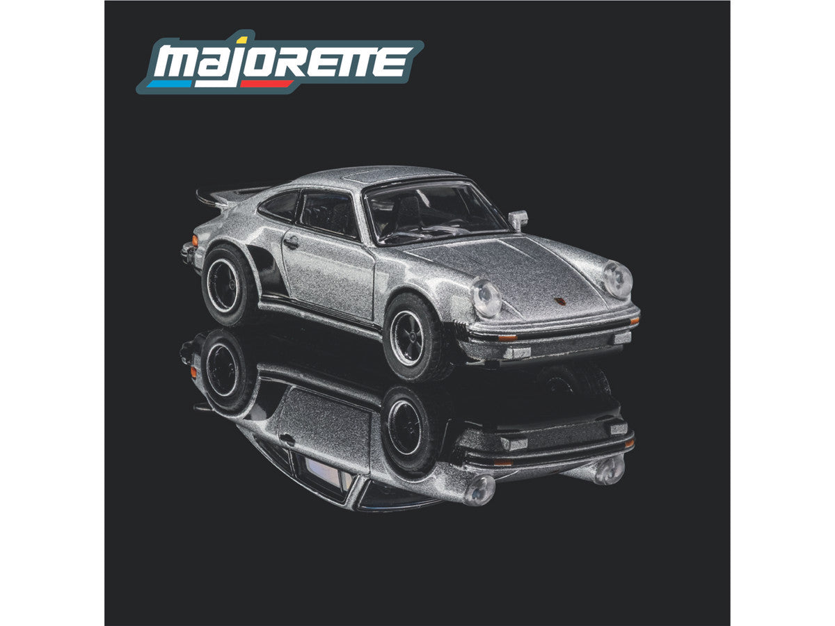 1975 Porsche 930 Turbo Silver Metallic "Collection" Series 1/64 Diecast Model Car by Majorette-4