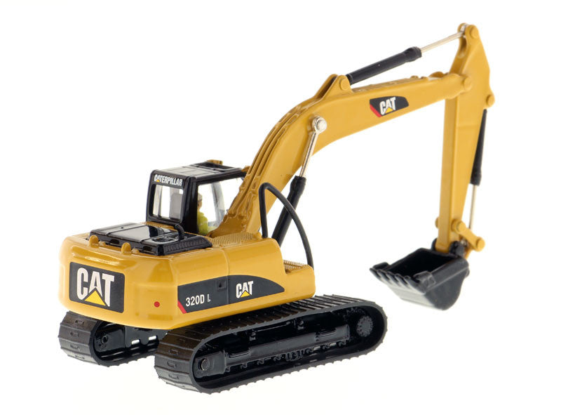 CAT Caterpillar 320D L Hydraulic Excavator with Operator "High Line" Series 1/87 (HO) Scale Diecast Model by Diecast Masters-2