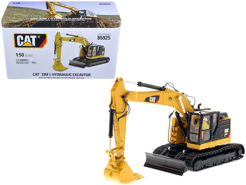 CAT Caterpillar 335F LCR with Operator "High Line Series" 1/50 Diecast Model by Diecast Masters-0