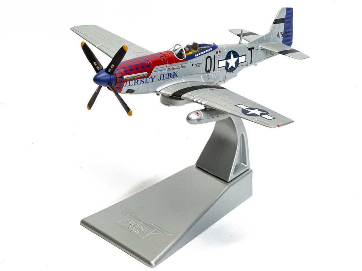 North American P-51D Mustang Aircraft "Jersey Jerk 361st Fighter Squadron Martlesham Heath" United States Army Air Forces "The Aviation Archive" Series 1/72 Diecast Model by Corgi-4