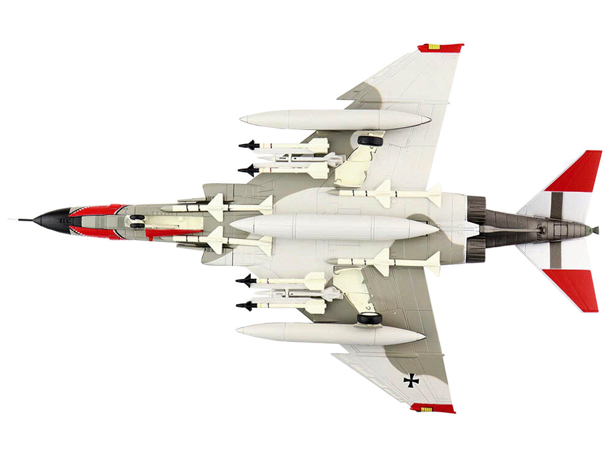 McDonnell Douglas F-4F Phantom II "Norm 81" Fighter Aircraft "JG 71 "Richthofen" GAFTIC 86 CFB Goose Bay Canada" (May 1986) "Air Power Series" 1/72 Diecast Model by Hobby Master-4