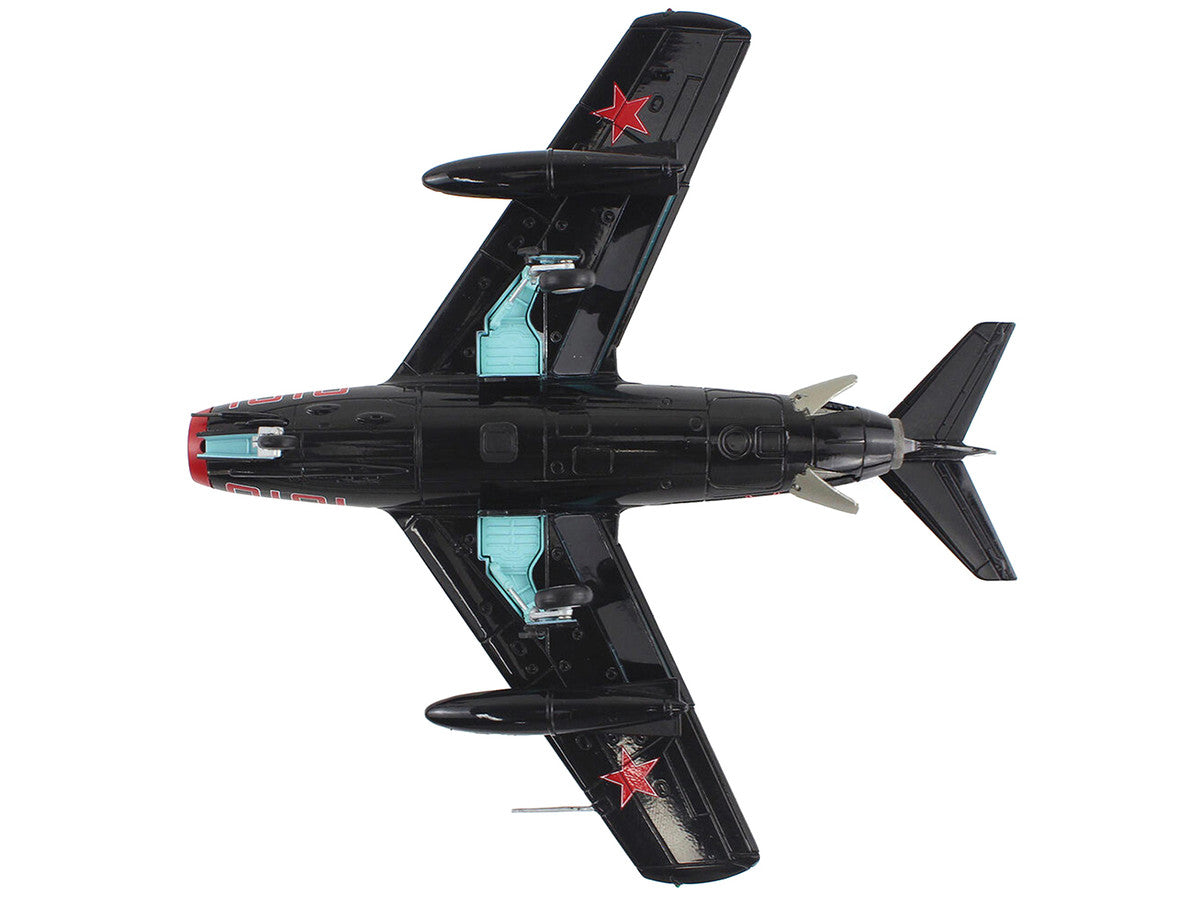 Mikoyan-Gurevich MiG-15Bis Fighter Aircraft "Experimental Combat Air Museum Kansas" "Air Power Series" 1/72 Diecast Model by Hobby Master-4