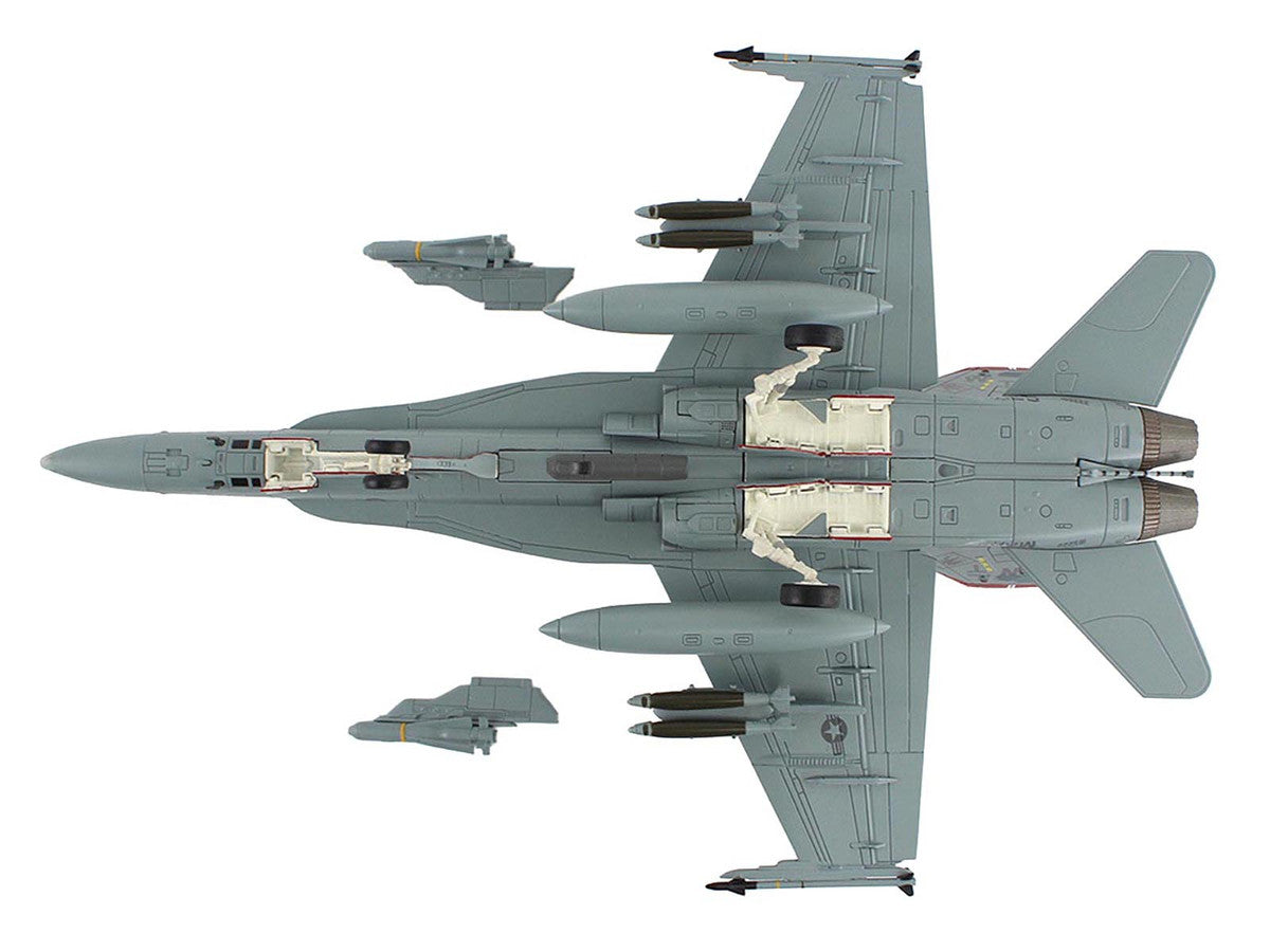 McDonnell Douglas F/A-18C Hornet Aircraft "VMFA-232 Red Devils" (2014) United States Marine Corps "Air Power Series" 1/72 Diecast Model by Hobby Master-4