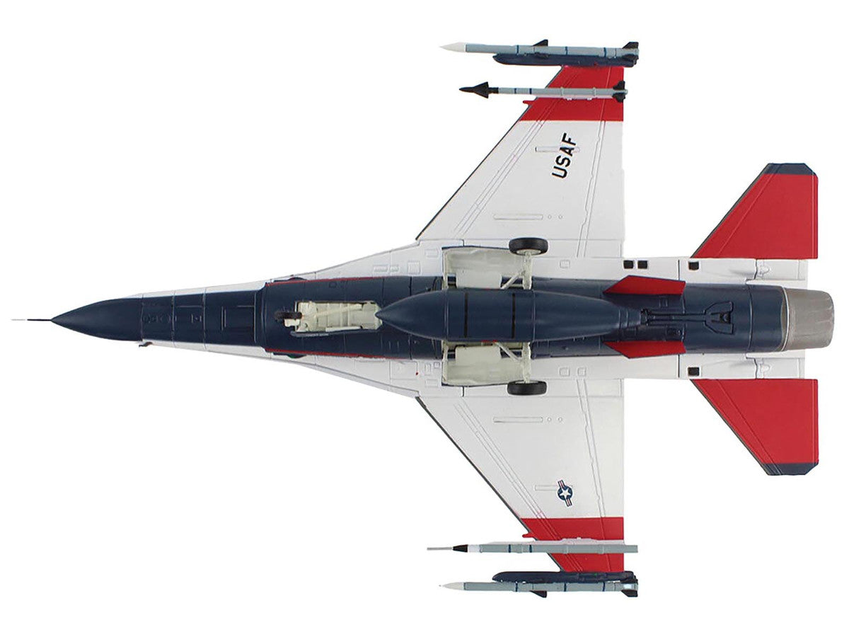 General Dynamics X-62A VISTA Aircraft with Missiles "86-0048 USAF Test Pilot School Edwards Air Force Base" (2024) United States Air Force "Air Power Series" 1/72 Diecast Model by Hobby Master-3
