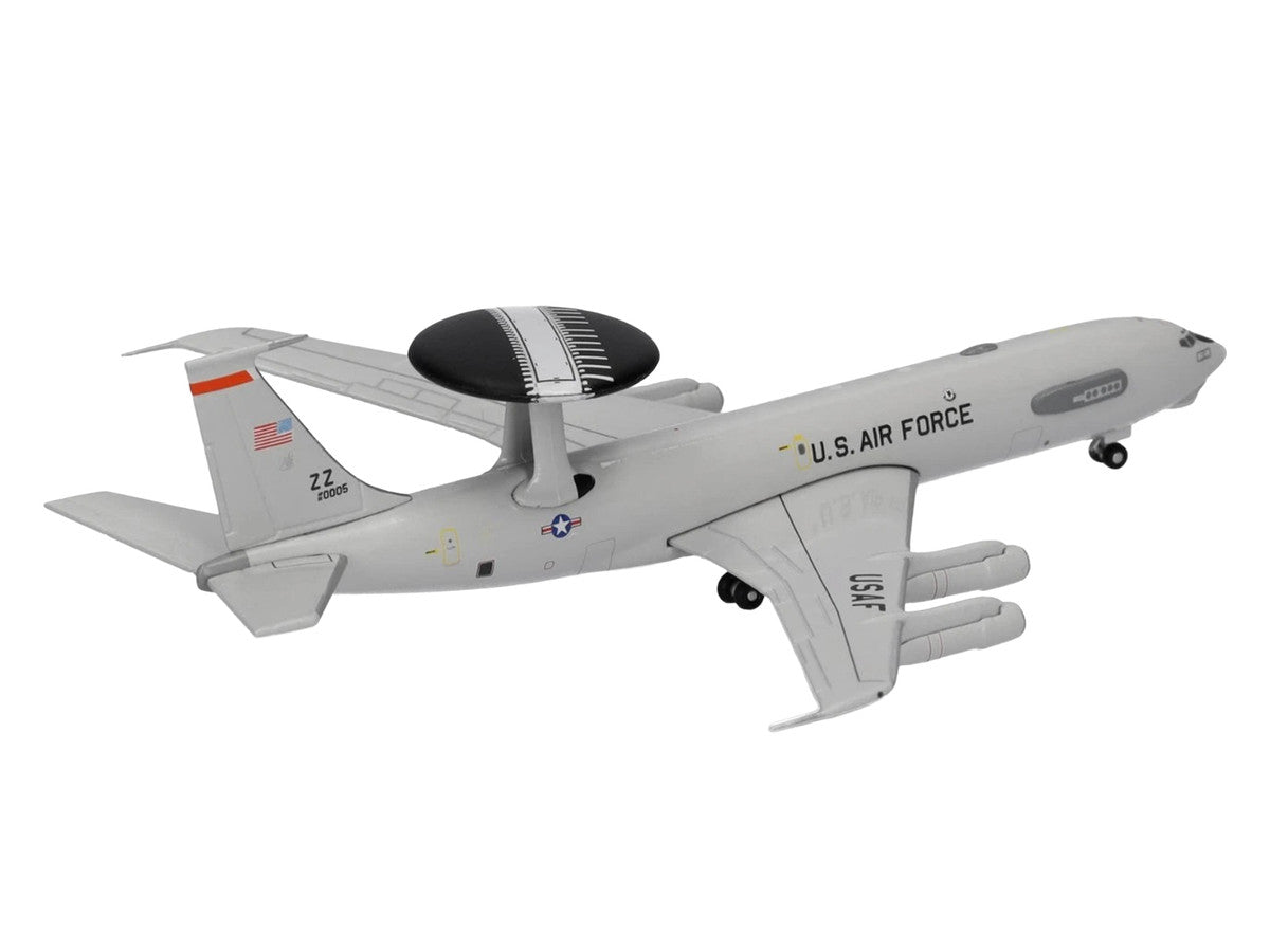 Boeing E-3 Sentry Aircraft "961st Airborne Air Control Squadron Kadena Air Base" (81-0005) United States Air Force 1/500 Diecast Model Airplane by Herpa-4