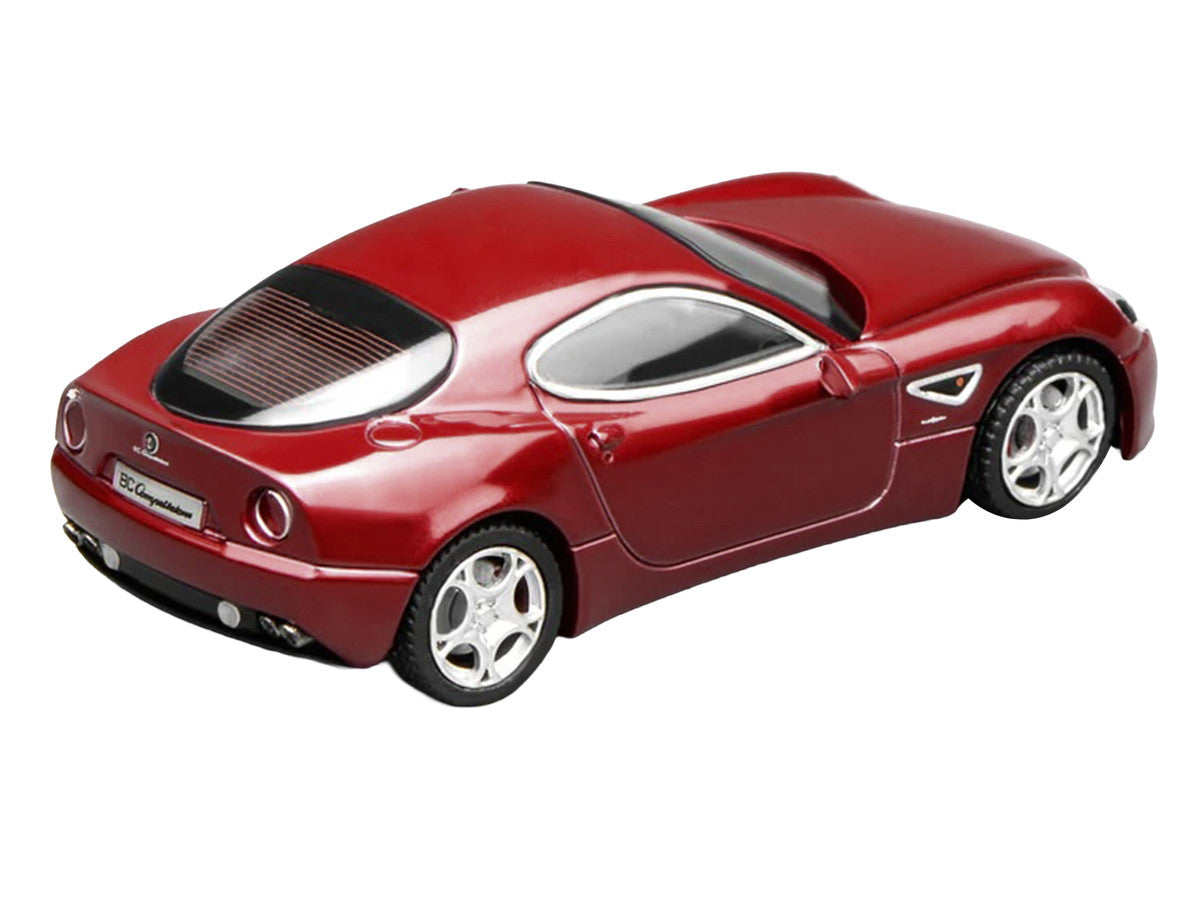 2008 Alfa Romeo 8C Competizione Competition Red Metallic 1/64 Diecast Model Car by MotorHelix-3