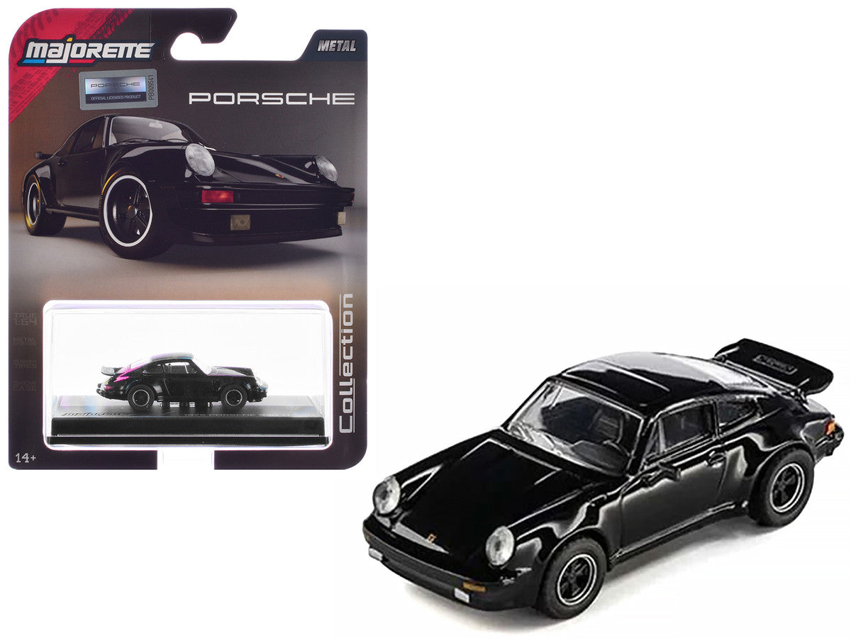 1975 Porsche 930 Turbo Black "Collection" Series 1/64 Diecast Model Car by Majorette-4