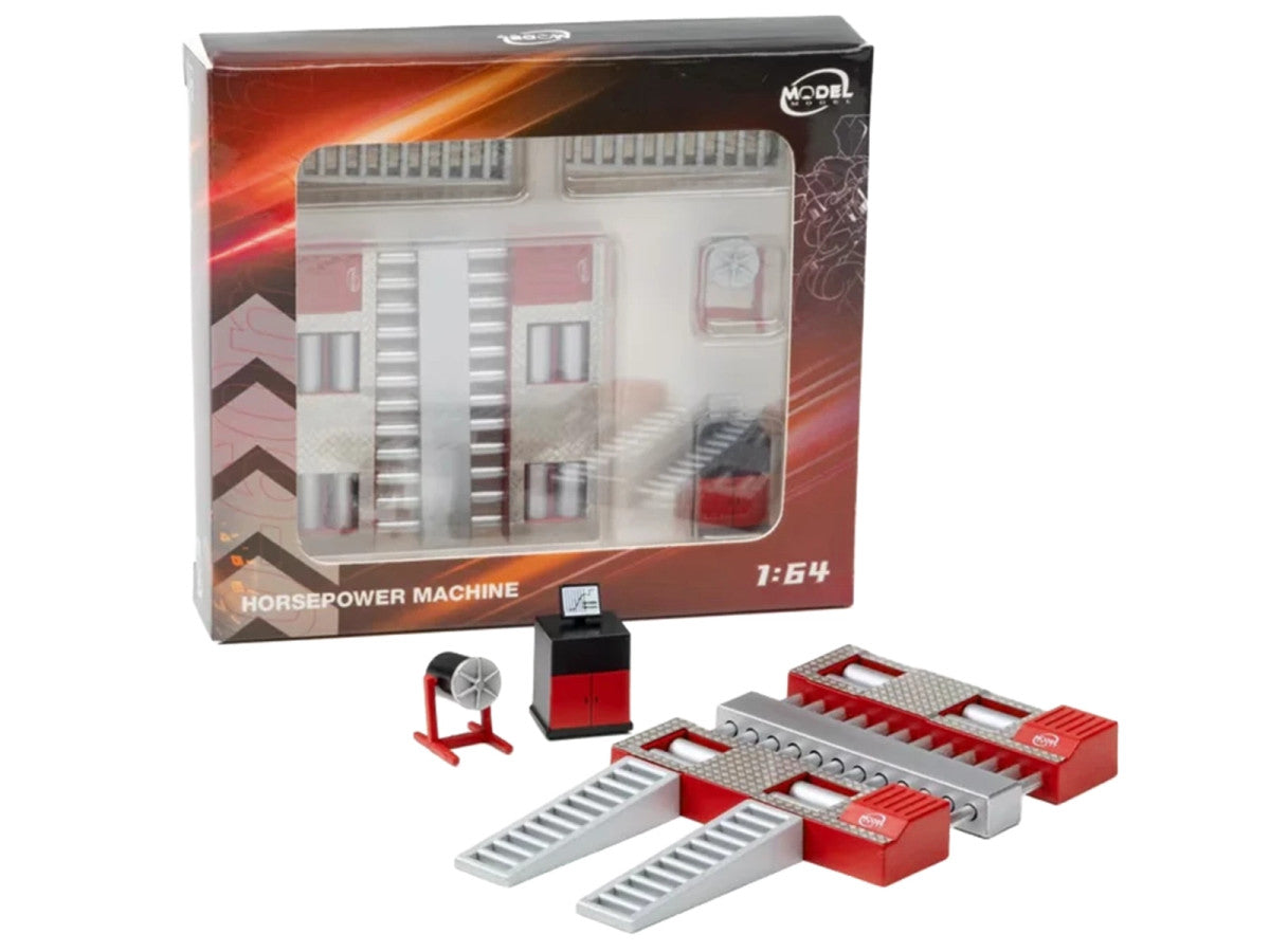 Horsepower Machine Red 1/64 Diecast Model by Model Model-3