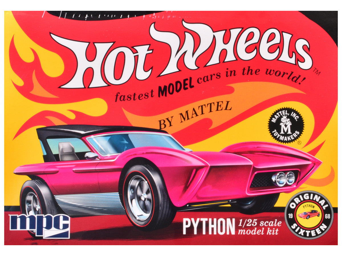 Skill 2 Model Kit Python Car "Hot Wheels" 1/25 Scale Model by MPC-3