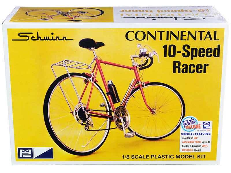 Skill 2 Model Kit Schwinn Continental 10-Speed Bicycle 1/8 Scale Model by MPC-0