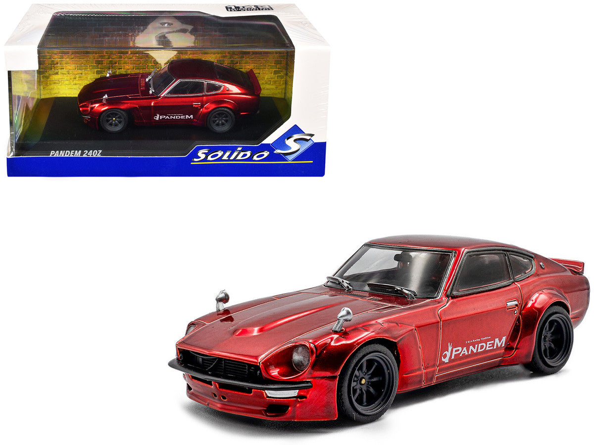 Datsun Pandem 240Z Red Metallic 1/43 Diecast Model Car by Solido-4