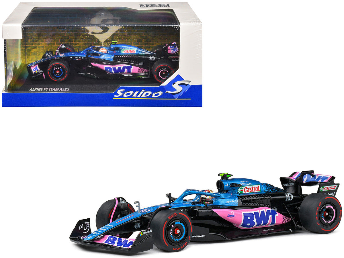 Alpine A523 #10 Pierre Gasly "BWT" 3rd Place Formula One F1 "Dutch GP" (2023) 1/43 Diecast Model Car by Solido-4