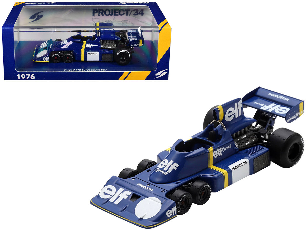 Tyrrell P34 "Presentation" Formula One F1 "World Championship" (1976) 1/43 Model Car by Spark-4