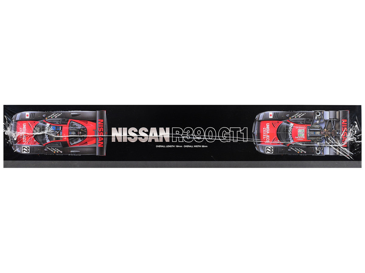 Model Kit Nissan R390 GT1 "24 Hours of Le Mans" (1997) 1/24 Scale Model by Tamiya-3