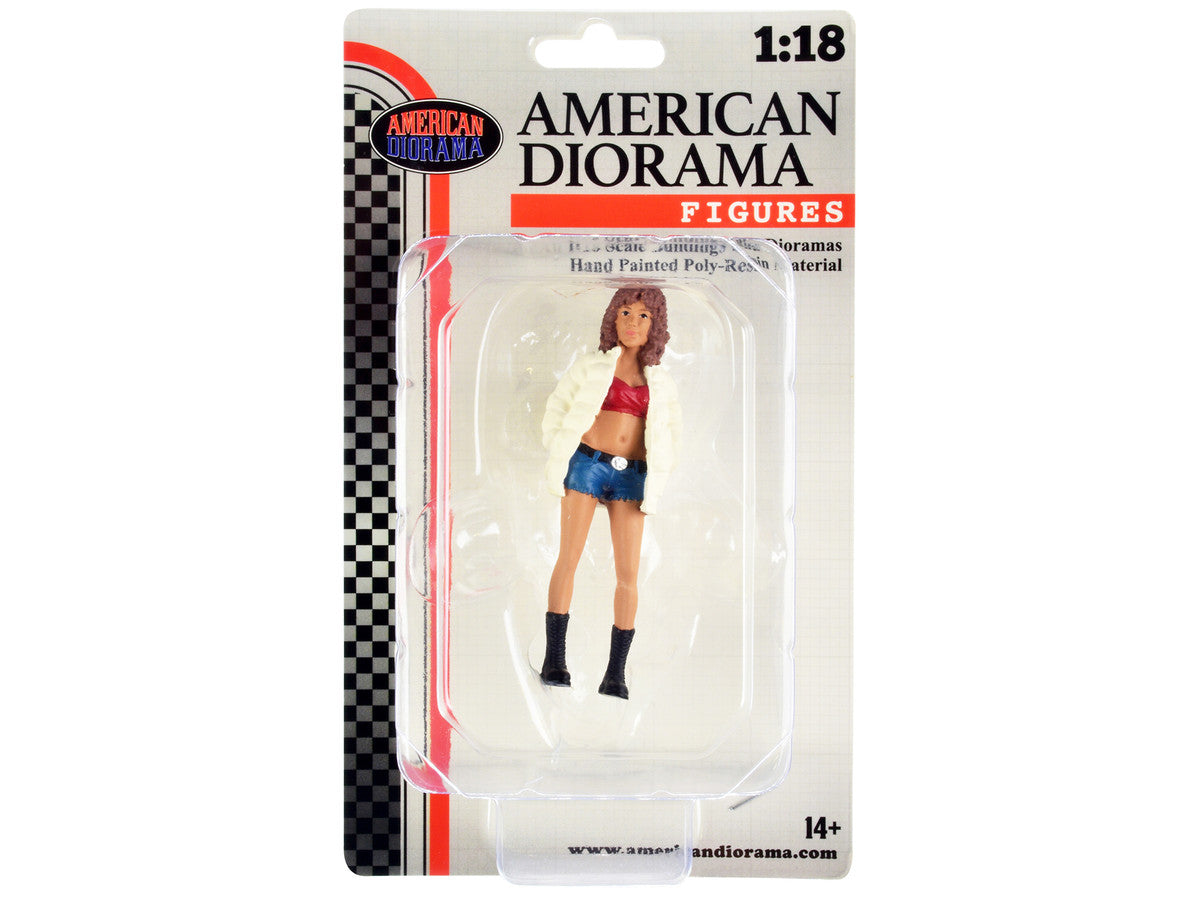 "Hip Hop Girls" Figure 3 for 1/18 Scale Models by American Diorama-2