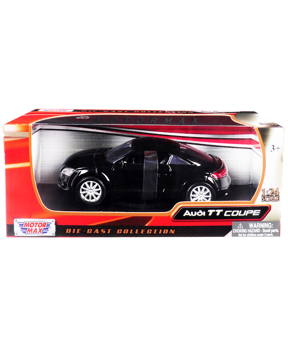 Audi TT Coupe Black 1/24 Diecast Model Car by Motormax-2