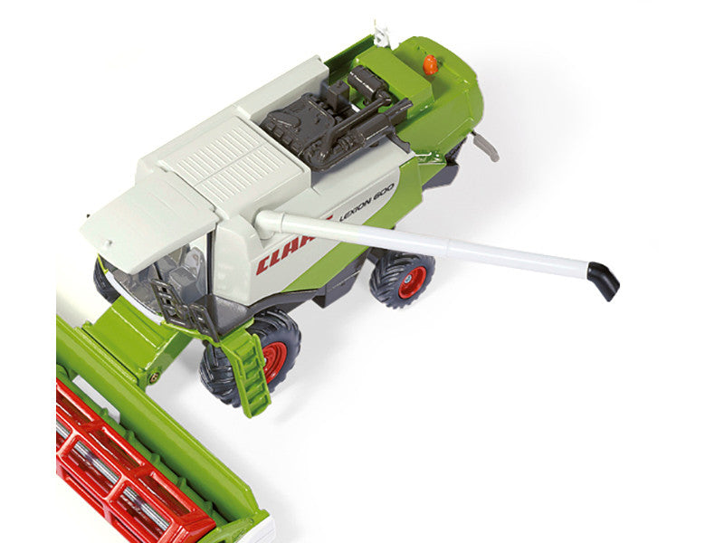 Claas Lexion 600 Combine Harvester Green and Gray 1/50 Diecast Model by Siku-2