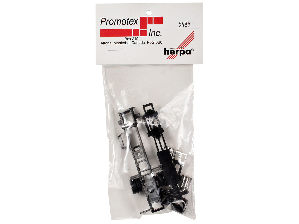 Long Chassis Kit for Kenworth Peterbilt and GMC Cabs 1/87 (HO) Plastic Model by Promotex-2