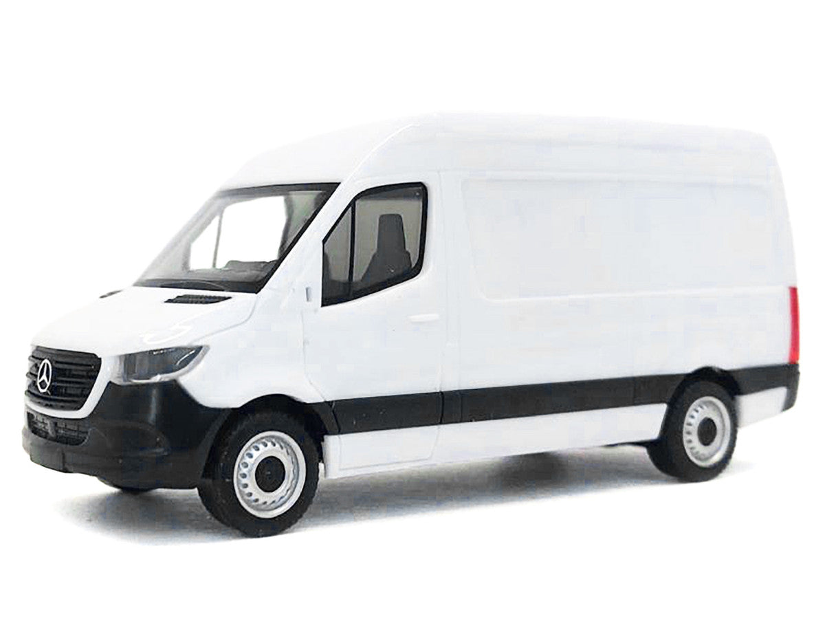 2018 Mercedes-Benz Sprinter Van White 1/87 (HO) Plastic Model Car by Promotex-0