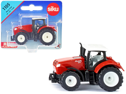 Mauly X540 Tractor Red with White Top Diecast Model by Siku-0
