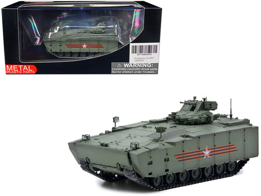 Russian (Object 693) Kurganets-25 Armored Personnel Carrier Moscow Victory Day Parade 1/72 Diecast Model by Panzerkampf-0
