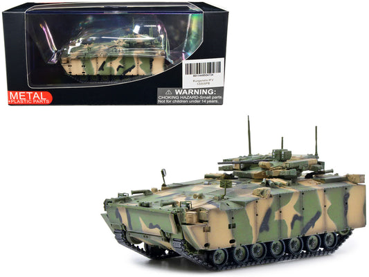 Russian (Object 695) Kurganets-25 Infantry Fighting Vehicle with Four Kornet EM Guided Missiles Camouflage 1/72 Diecast Model by Panzerkampf-0