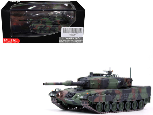 Leopard 2A4 Main Battle Tank "Bundeswehr 361st Panzer Battalion Certain Challenge West Germany" (1988) West German Army "Armor Premium" Series 1/72 Diecast Model by Panzerkampf-0
