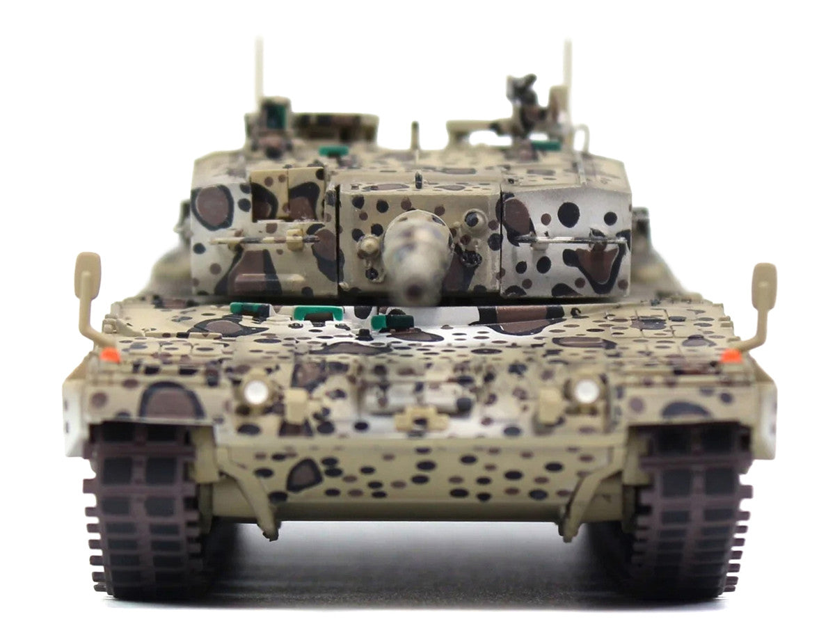 Leopard 2A4 Main Battle Tank "Jaguar Scheme" Austrian Army "Armor Premium" Series 1/72 Diecast Model by Panzerkampf-0