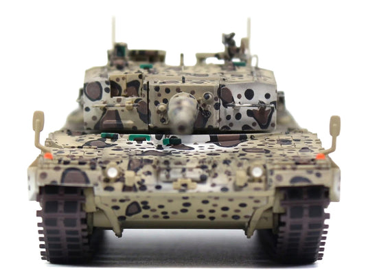 Leopard 2A4 Main Battle Tank "Jaguar Scheme" Austrian Army "Armor Premium" Series 1/72 Diecast Model by Panzerkampf-0