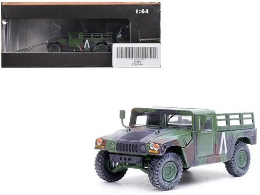 M998 HMMWV "8th Battalion 4th Air Defense Regiment 101st Airborne Division Gulf War" (1991) United States Army "Military Miniature" Series 1/64 Diecast Model by Panzerkampf-0