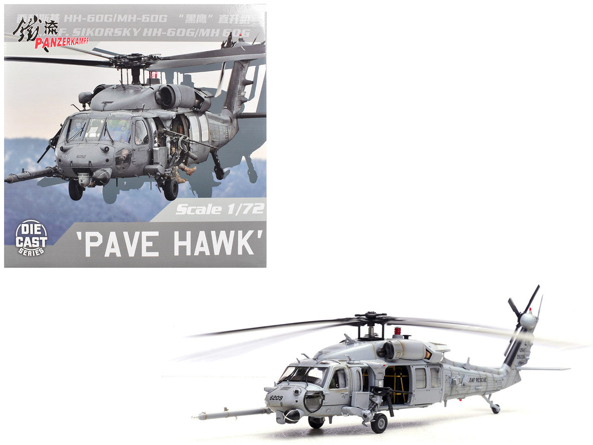 Sikorsky HH-60G Pave Hawk Helicopter "89-26209 33rd RQS Kadena Air Base Japan" (2012) United States Air Force 1/72 Diecast Model by Panzerkampf-4