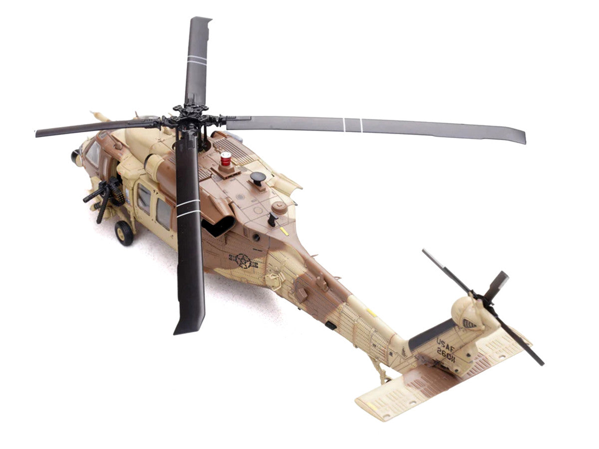 Sikorsky MH-60G Pave Hawk Helicopter "87-26011 1st SOW 55th SOS Kuwait Operation Desert Storm" (1991) United States Air Force 1/72 Diecast Model by Panzerkampf-3