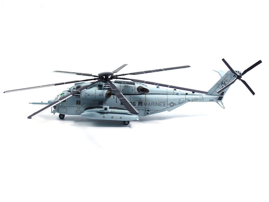 Sikorsky CH-53E Super Stallion Helicopter #06 "163075 HMH-366 Hammerheads Exercise Trident Juncture Vinnu Norway" (2018) United States Marine Corps 1/72 Diecast Model by Panzerkampf-0
