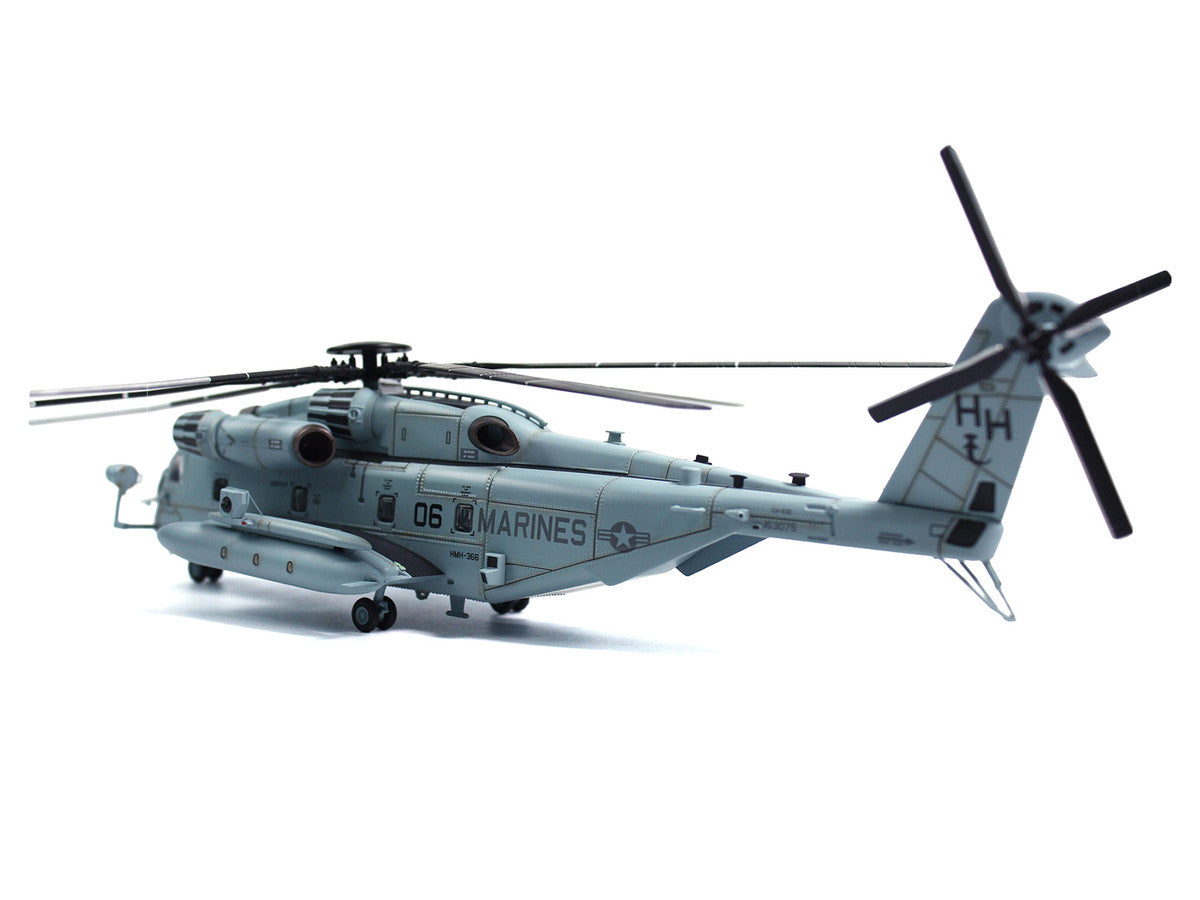 Sikorsky CH-53E Super Stallion Helicopter #06 "163075 HMH-366 Hammerheads Exercise Trident Juncture Vinnu Norway" (2018) United States Marine Corps 1/72 Diecast Model by Panzerkampf-3