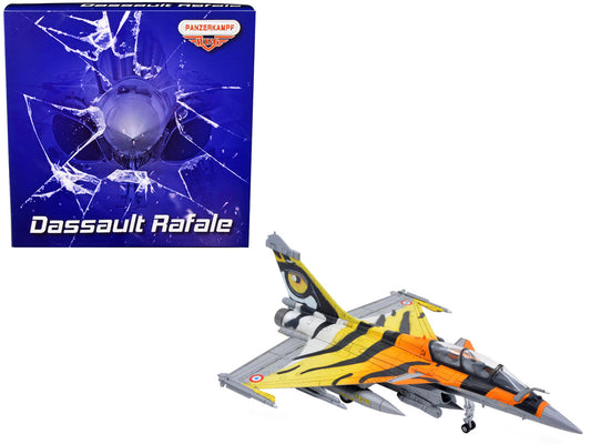 Dassault Rafale B Fighter Jet "Ocean Tiger" with Missile Accessories "Panzerkampf Wing" Series 1/72 Scale Model by Panzerkampf-0