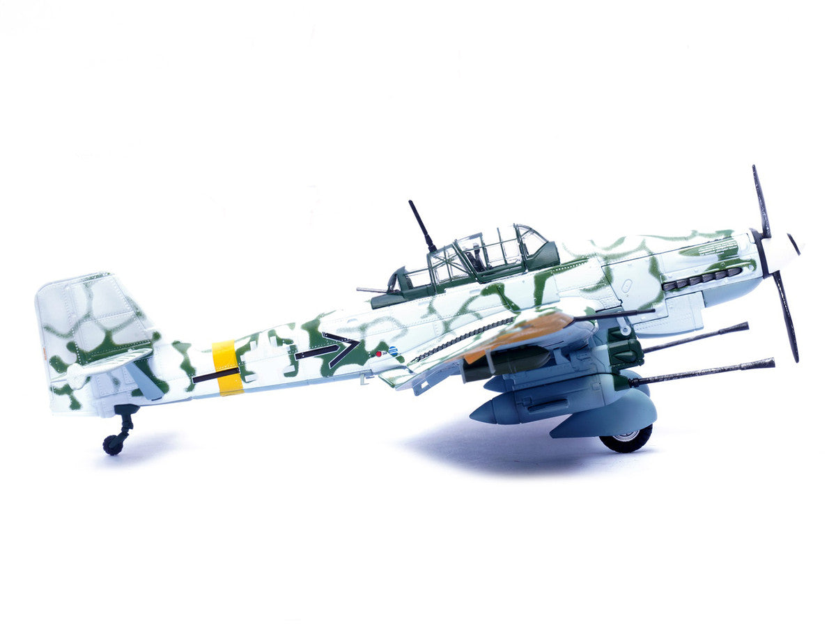 Junkers Ju 87G2 Stuka Bomber Aircraft "10.(Pz)/SG 2 Immelmann Markisch Friedland Pomerania" (1945) German Luftwaffe "Wing" Series 1/72 Diecast Model by Panzerkampf-1