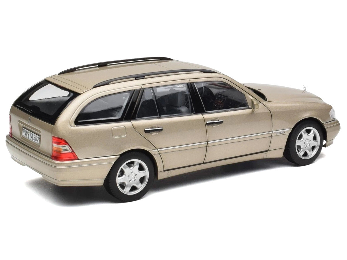 1997 Mercedes-Benz C-Class T-Model Smoke Silver Metallic 1/18 Diecast Model Car by Norev-1