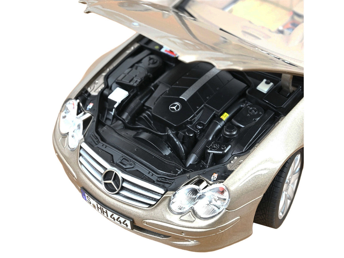 2003 Mercedes-Benz SL 500 Type R230 Travertine Beige Metallic 1/18 Diecast Model Car by Norev-3