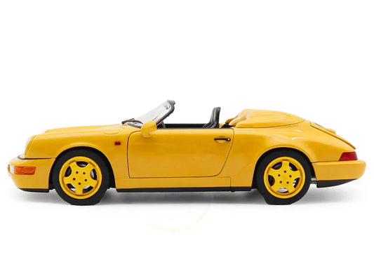 Porsche 911 Speedster Speed Yellow 1/18 Diecast Model Car by Norev-0