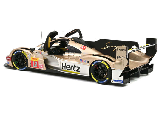 Porsche 963 #12 Callum Ilott - Will Stevens "Hertz Team Jota" Winner "6 Hours of Spa-Francorchamps" (2024) 1/18 Diecast Model Car by Norev-0